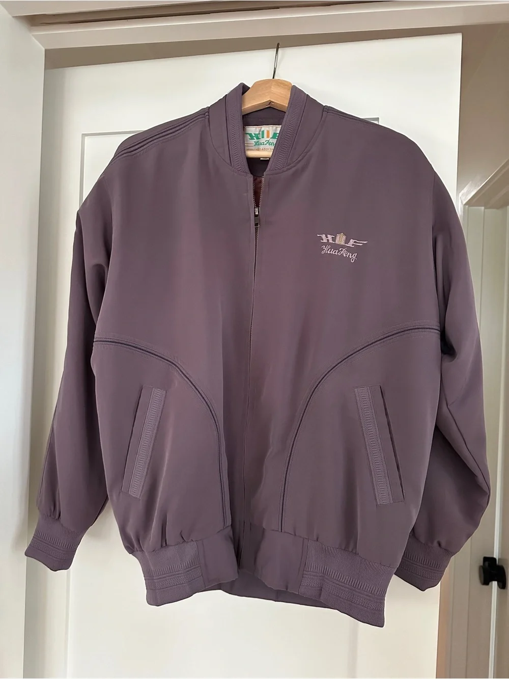 Purple Bomber Jacket